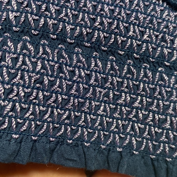 Anthropologie Smocked Embroidered Tank S - Picture 12 of 16